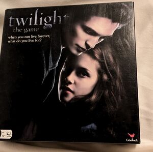 Twilight The Movie Board Game By Cardinal 2009 Robert Pattinson Kristen Stewart